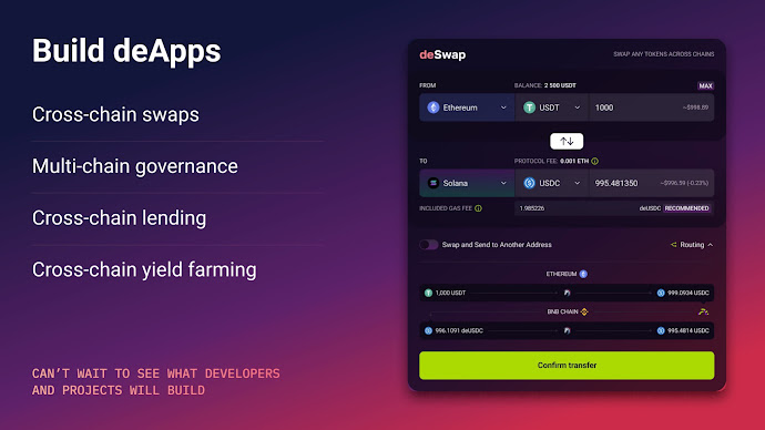 deBridge building dApps